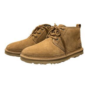 UGG Women's Wool Lined Lace Up Suede Neumel Chukka Boot - Chestnut